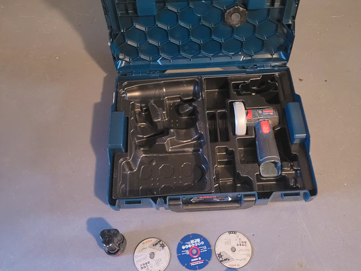 Batteridriven vinkelslip bosch professional gws 12v-76