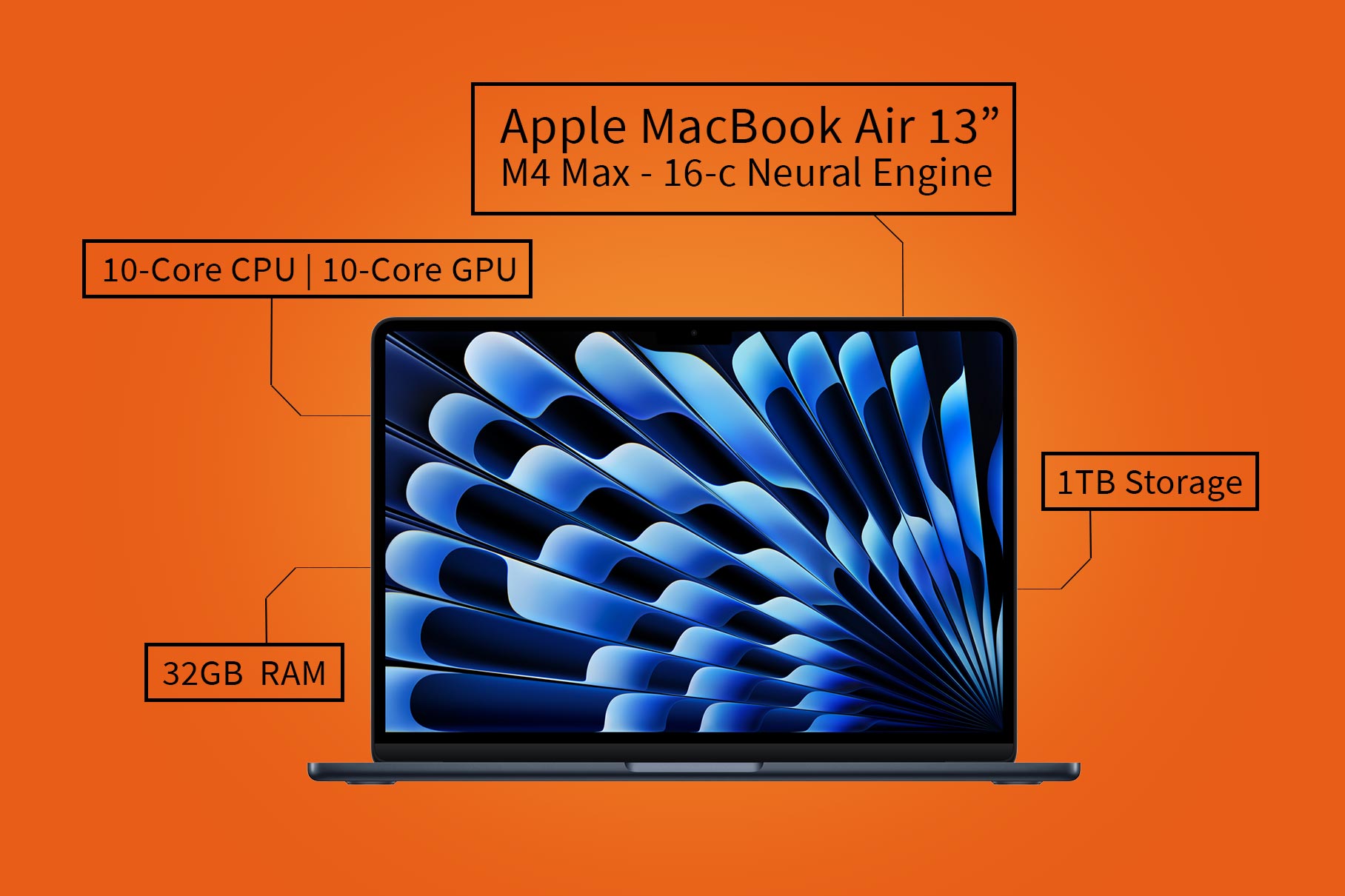 Apple macbook air - 13inch m4 (2025)