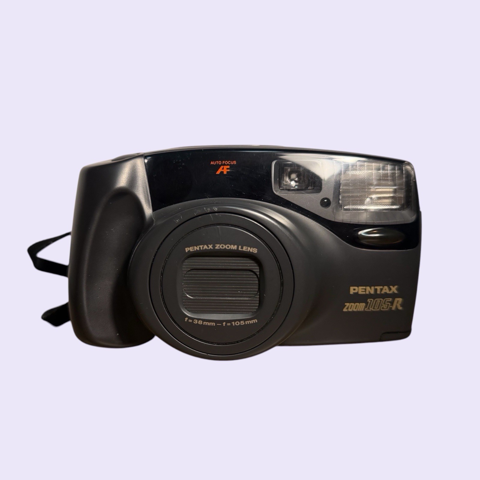Pentax zoom 105 r 38-105mm zoom lens film camera