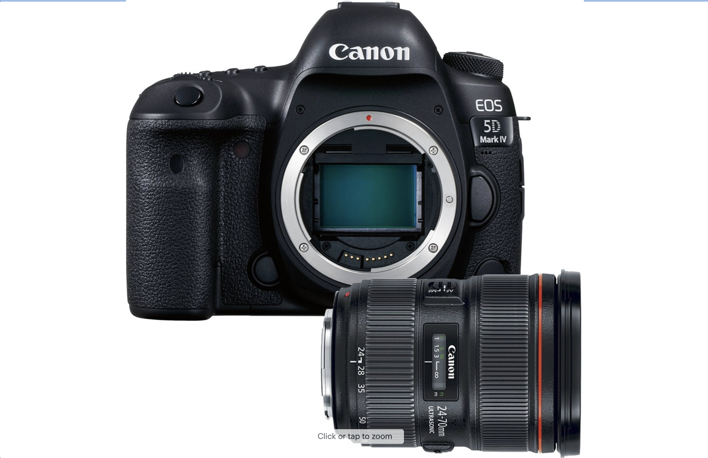 Canon 5d iv with 24 to 70mm lens f2.8 