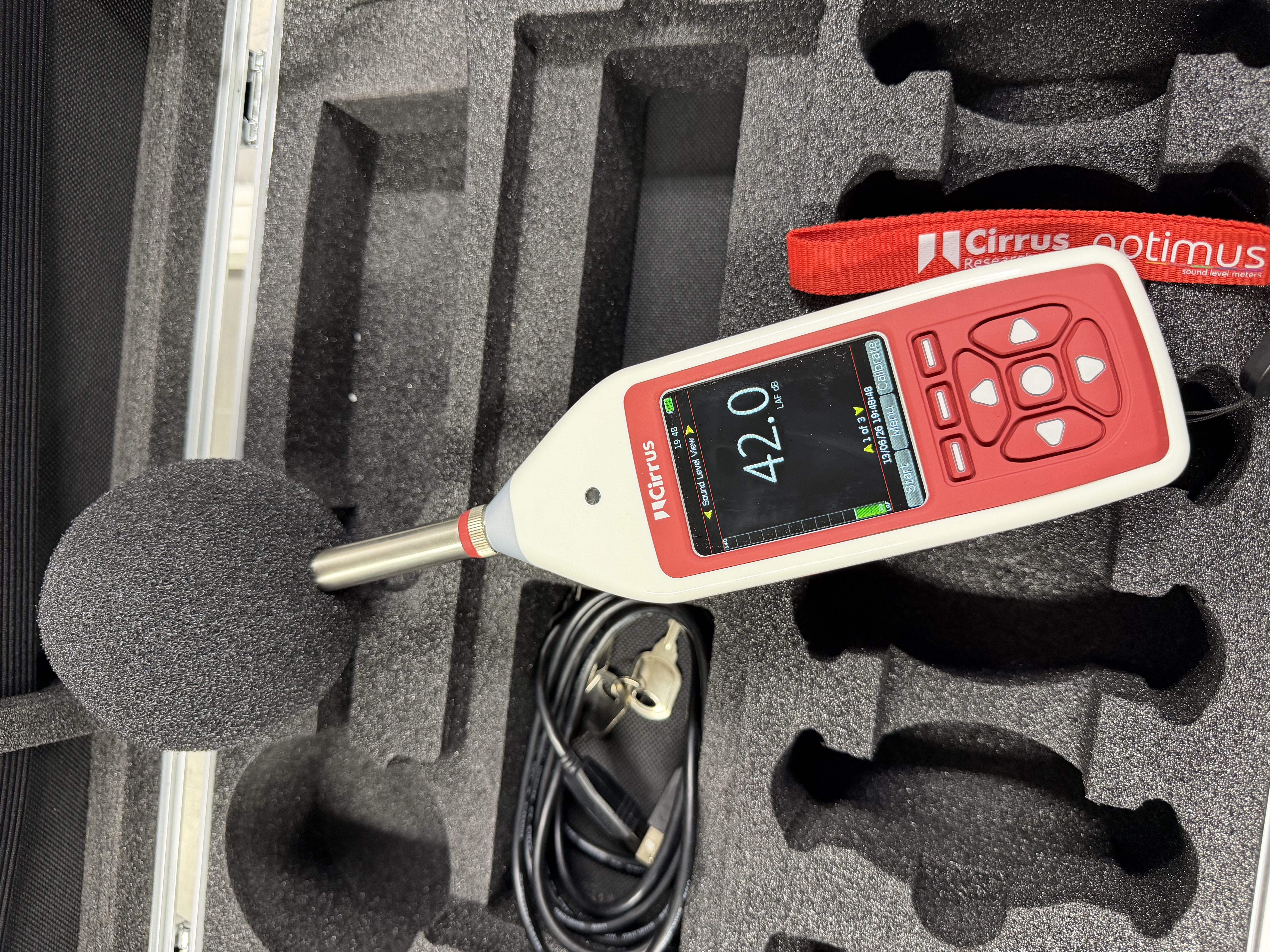 Decibelmåler lydmåler cirrus optimus cr 161c