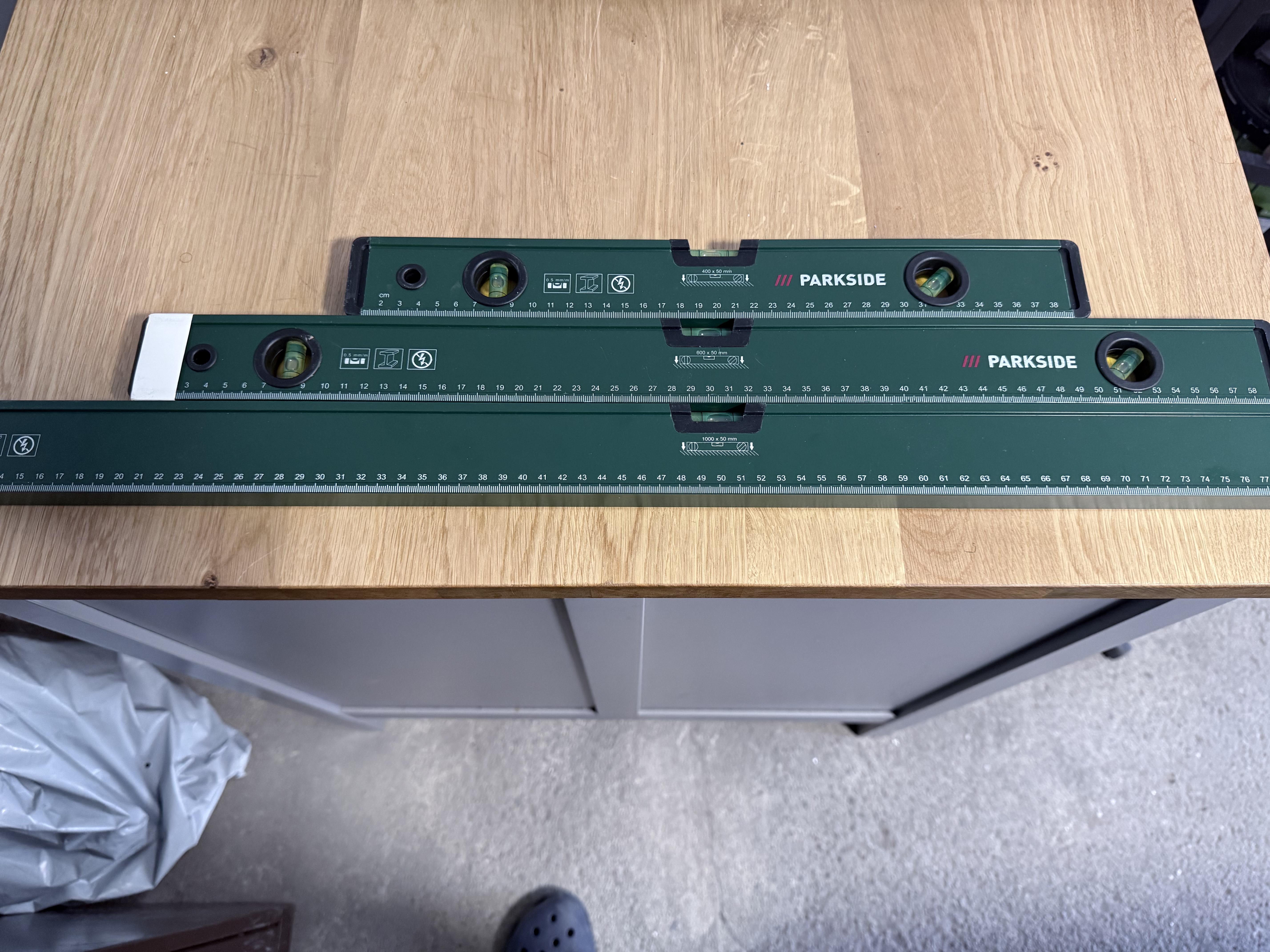 Vattenpass kit 3st 