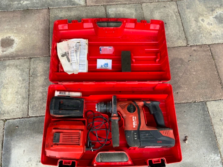 Hilti te 6-a36 batteridriven borrhammare (36 v, sds-plus)