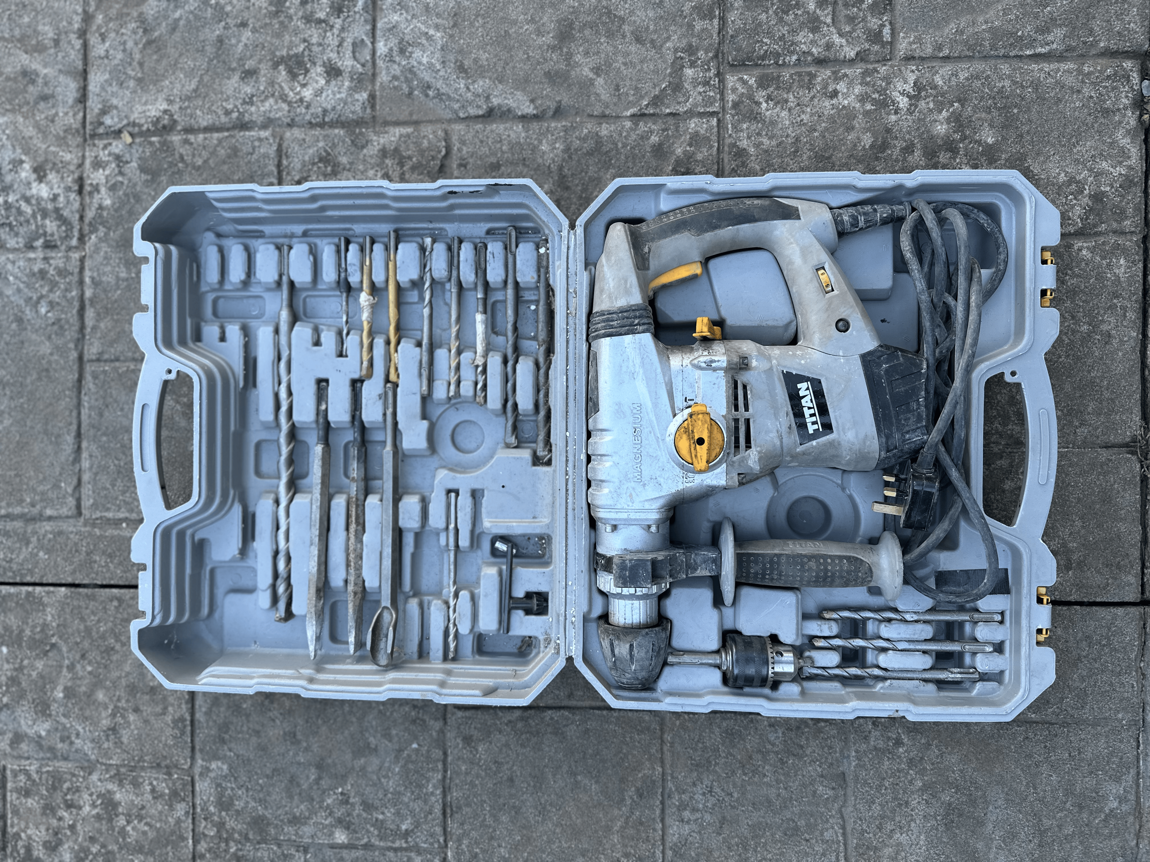 Sds max rotary hammer drill  | titan (1250w)