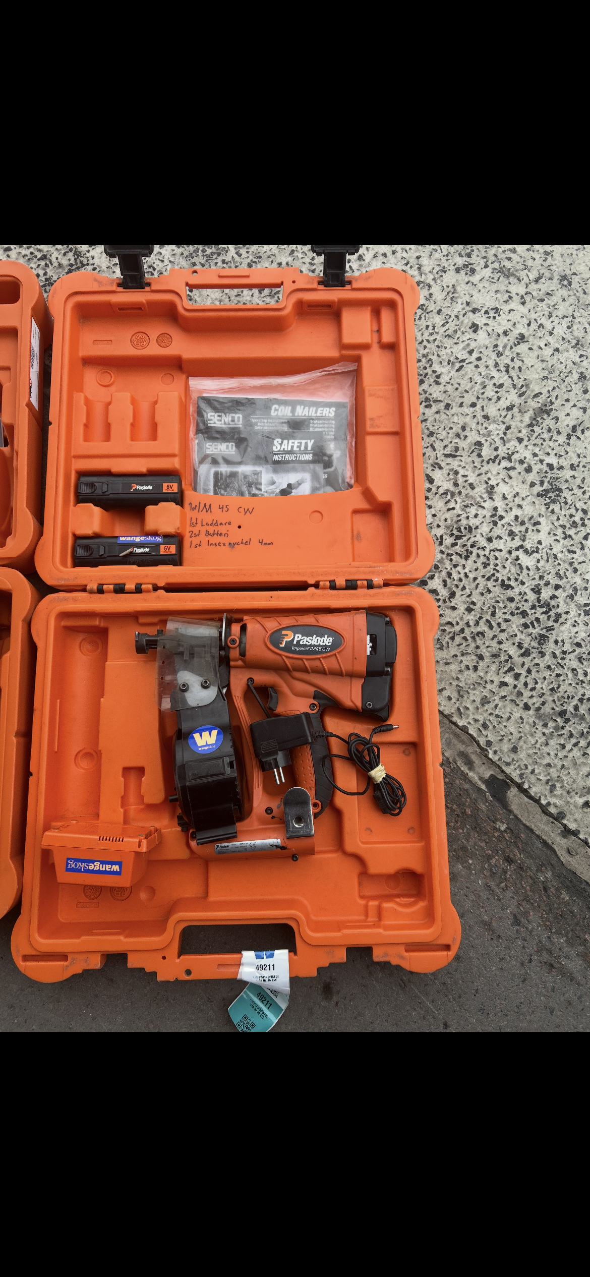 Spikpistol paslode im45cw