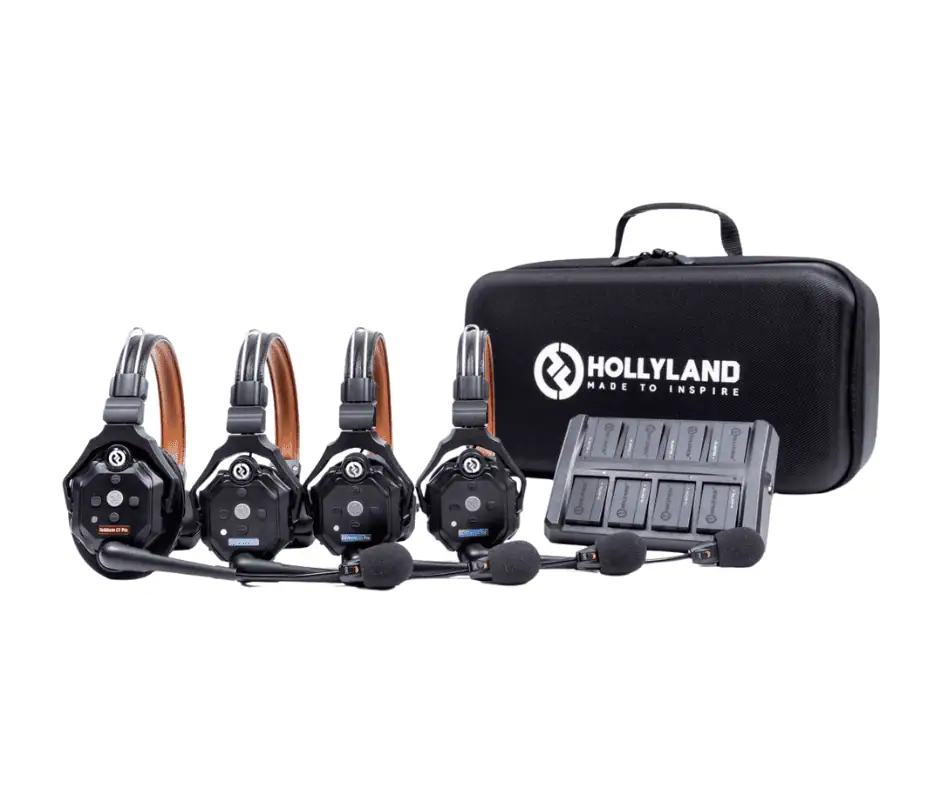 Hollyland solidcom c1 pro-4s - 4 person headset system
