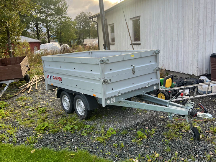 Varehenger b1225 1300kg (1000kg nyttelast)