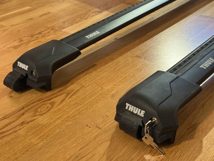 Thule wingbar edge black till kia ev9 gt-line