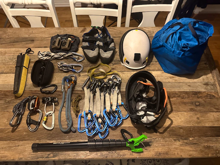 Sportsklatreutstyr til leie – komplett og fleksibel pakke 🧗♂️