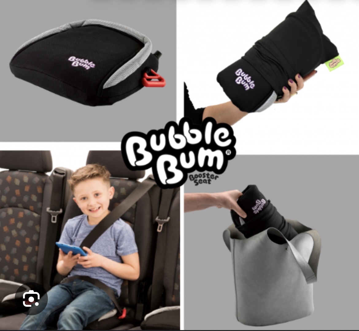 Utleie av bubblebum booster seat (oppblåsbar beltepute/bilpute)