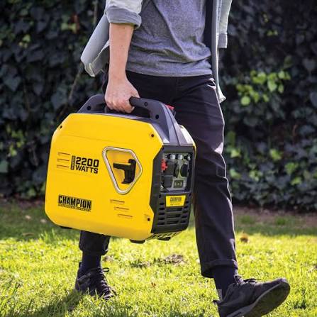 Tyst och lätt digitalt elverk 2200w (2,2 kw)