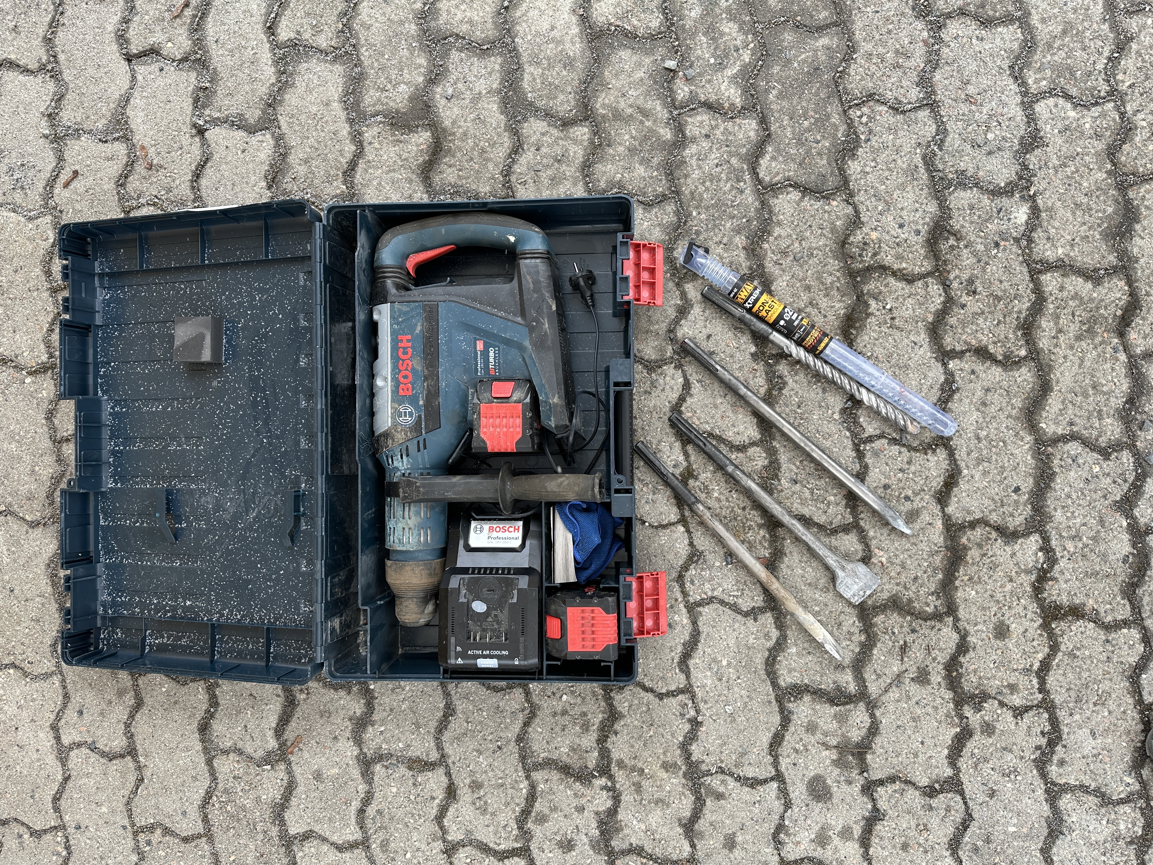 Bosch gbh 18v-45 c professional borhammer