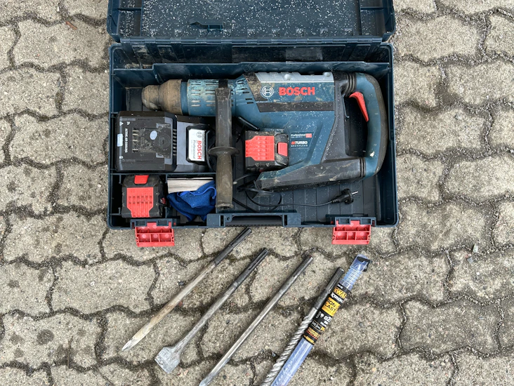Bosch gbh 18v-45 c professional borhammer