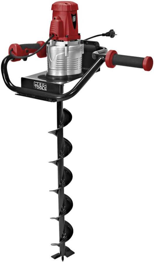 Meec tools elektrisk jordbor 1200w