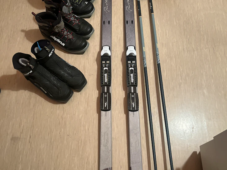 Fjellskipakke (187 cm / 39 - 40 - 41) backcountry ski