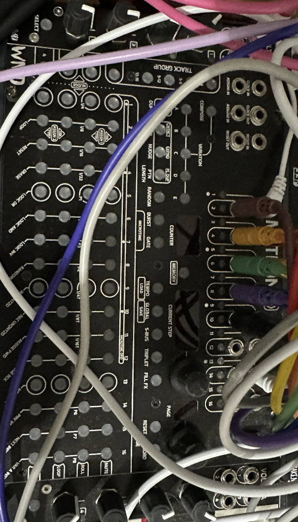 Wmd - metron - 2 x voltera expansions - eurorack synthesiser module - sequencer