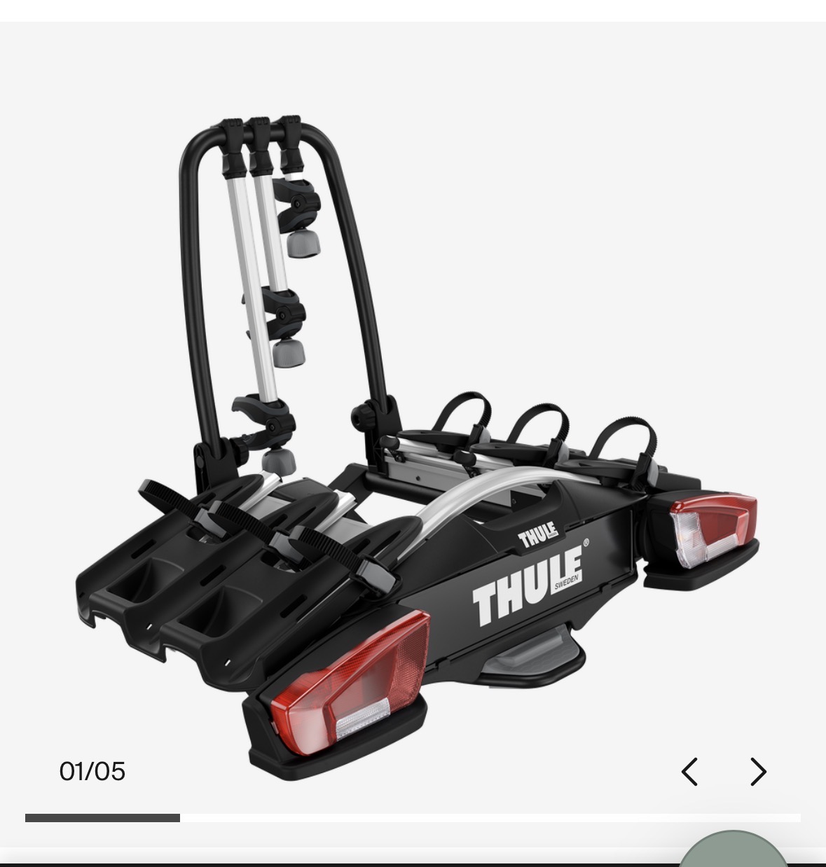 Thule velocompact 3 cyklar (13&7pin)