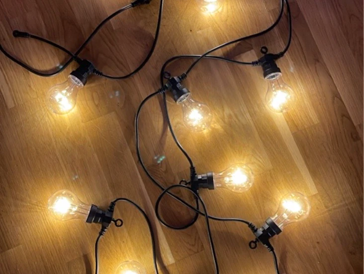 5 st partyslingor à 9,5 meter