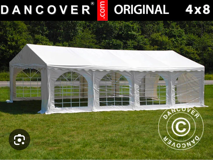 Dancover festtelt 4x8 m