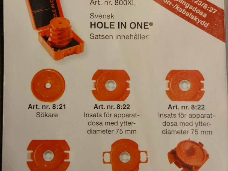 Hole in one dossökare