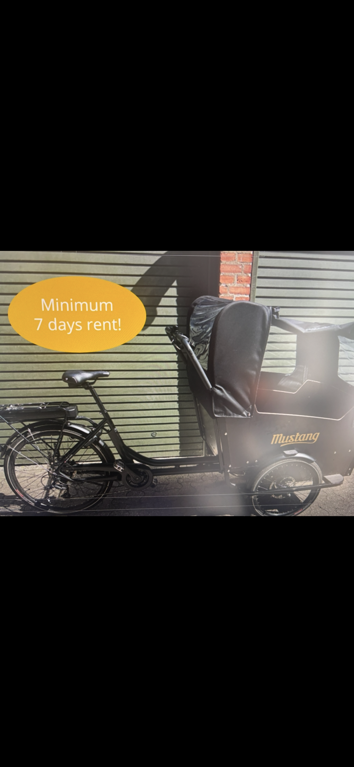 E-cargo electric cargo ladcykel