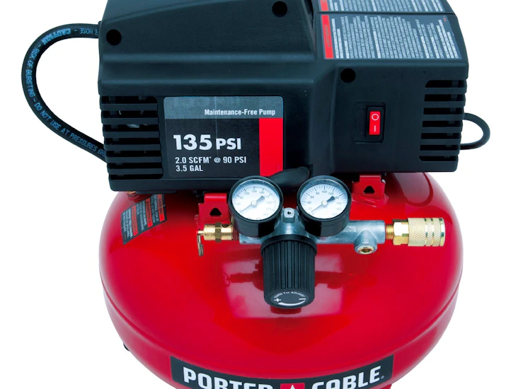 Porter-cable 4-gallon pancake air compressor (corded electric)