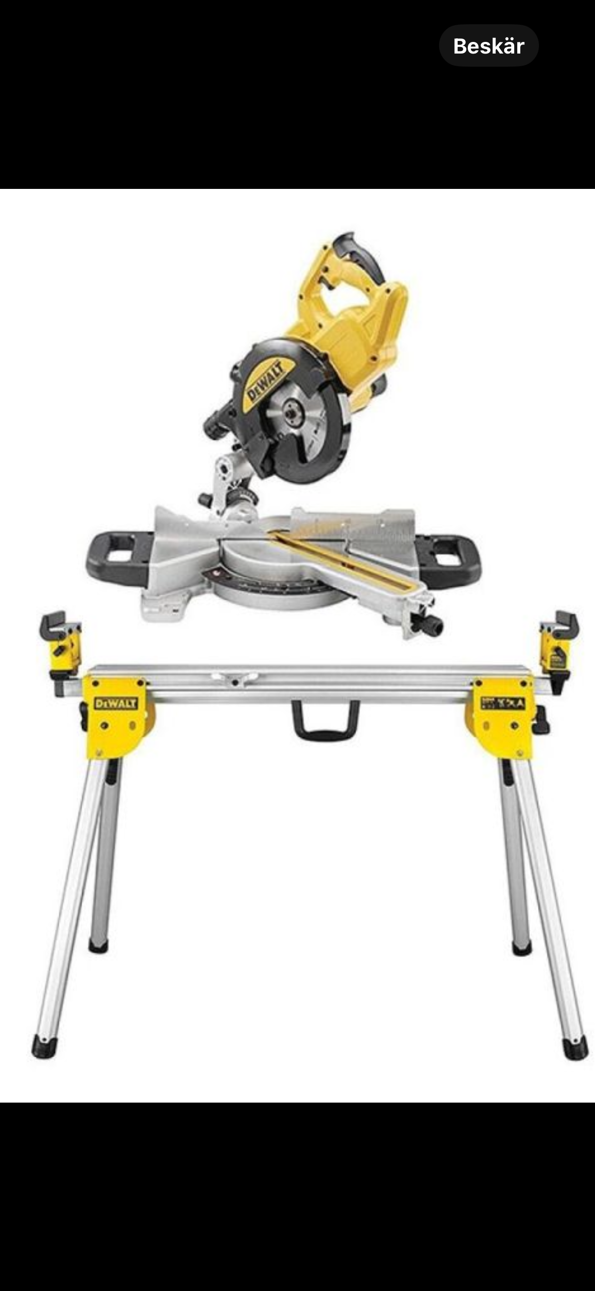 Dewalt, kap- & gersåg (batteridriven)