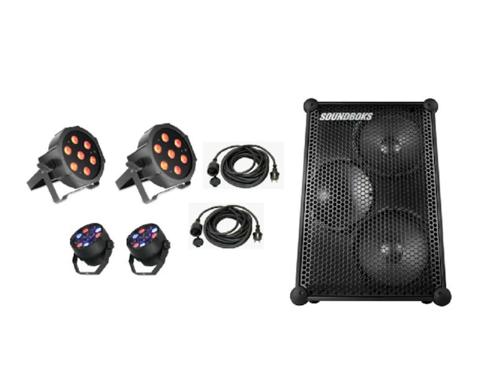 Soundboks-pakke med lys