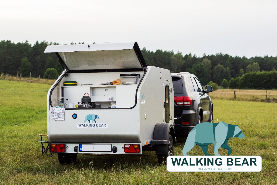 Husvagn off-road typ till specialresor .