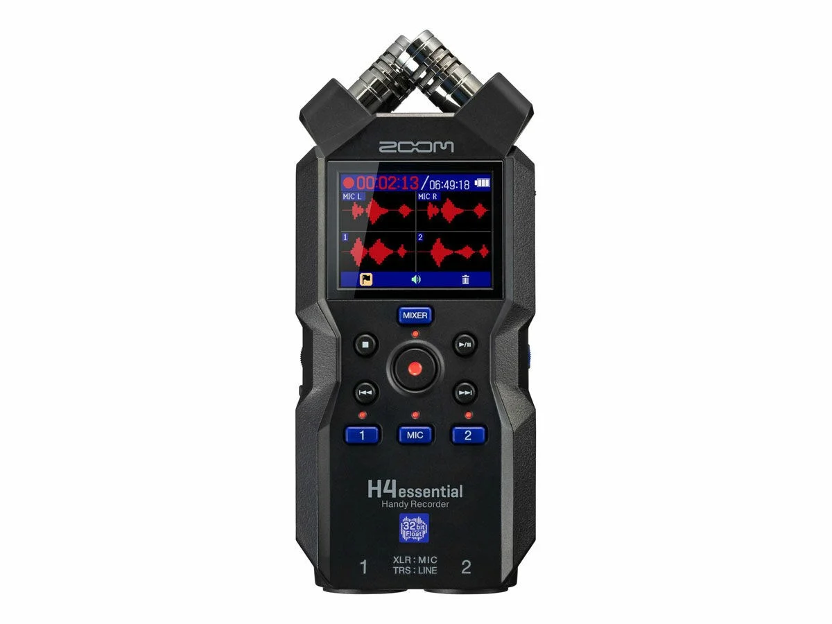 Zoom h4 essential – 32-bit float lydopptaker m/ xlr-inngang