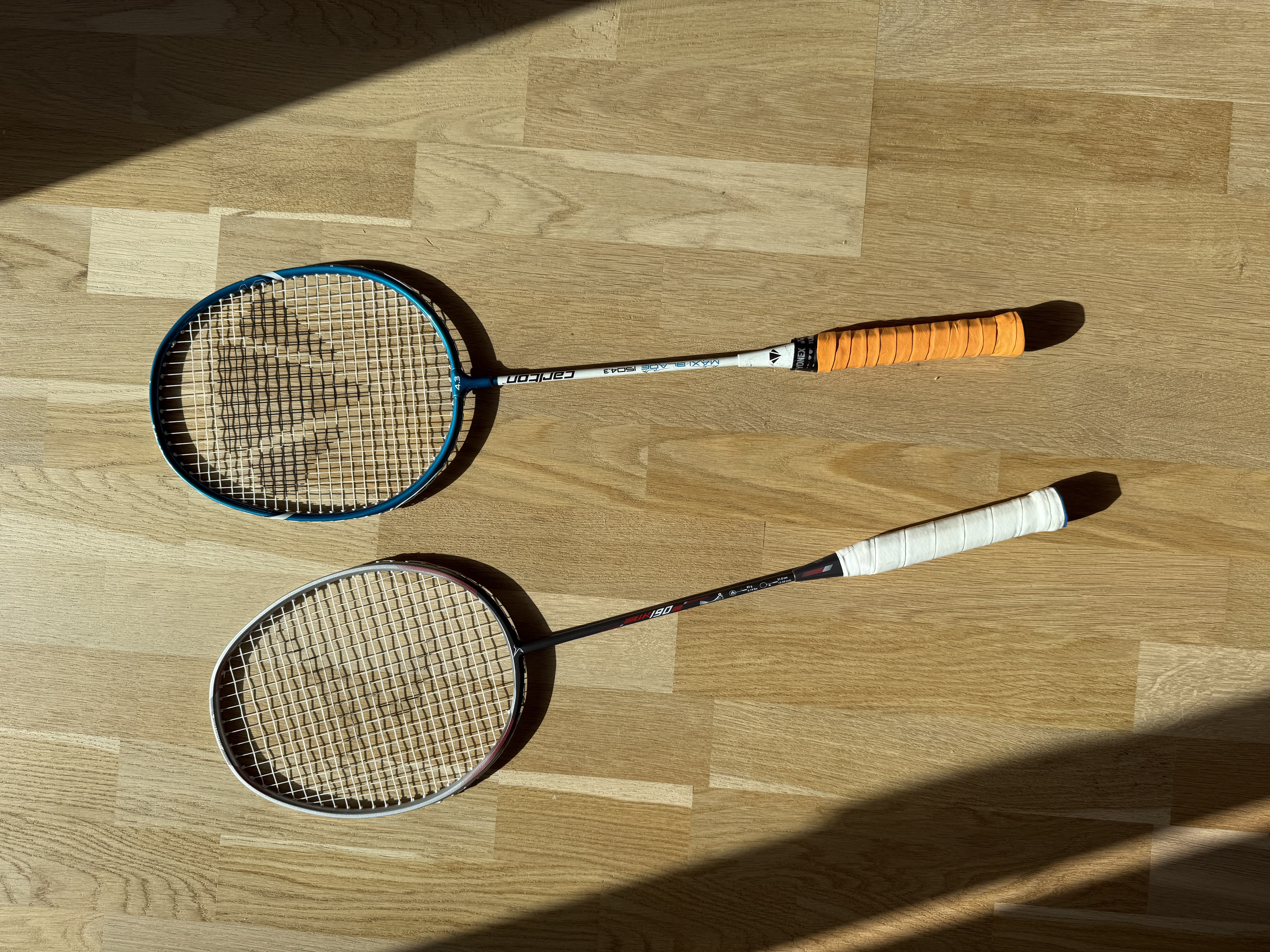 Badminton rackets for rent x 2 