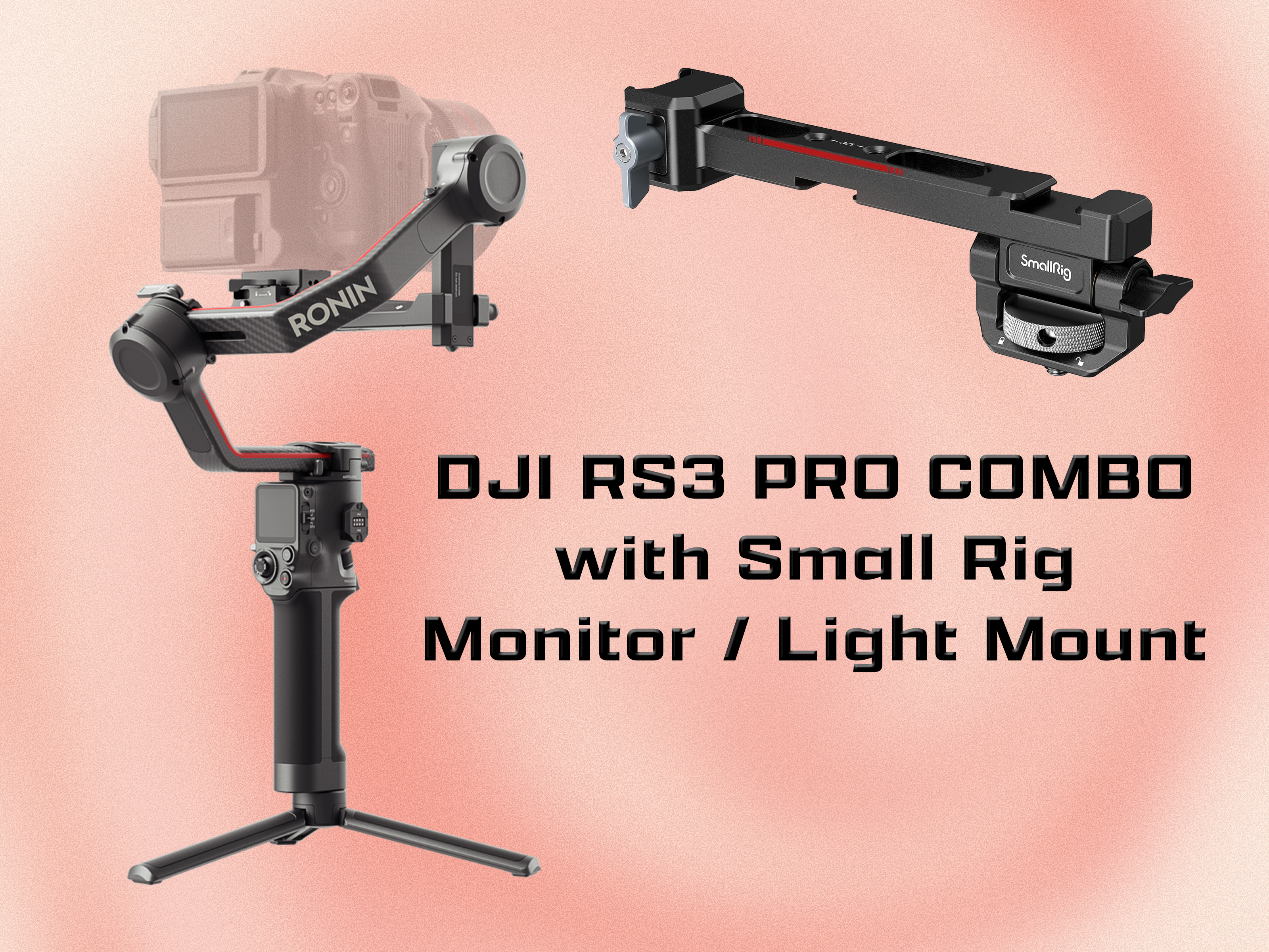 Dji ronin rs3 pro combo kit w/ monitor mount