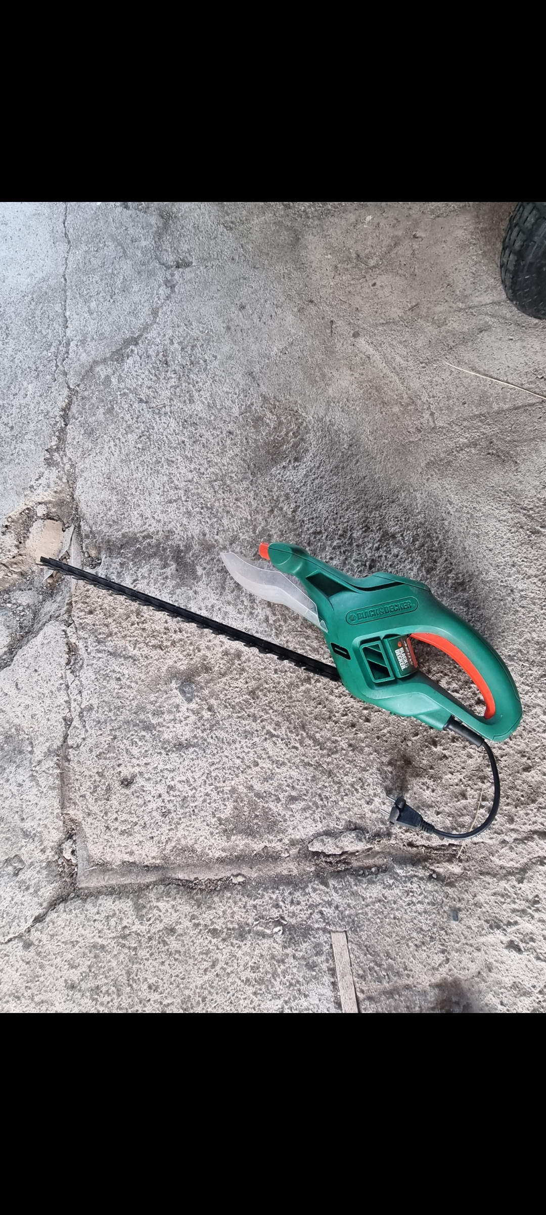 Black & decker häcksax