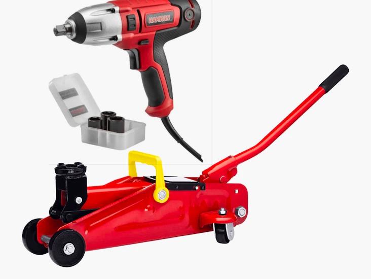 Domkraft + mutterdragare