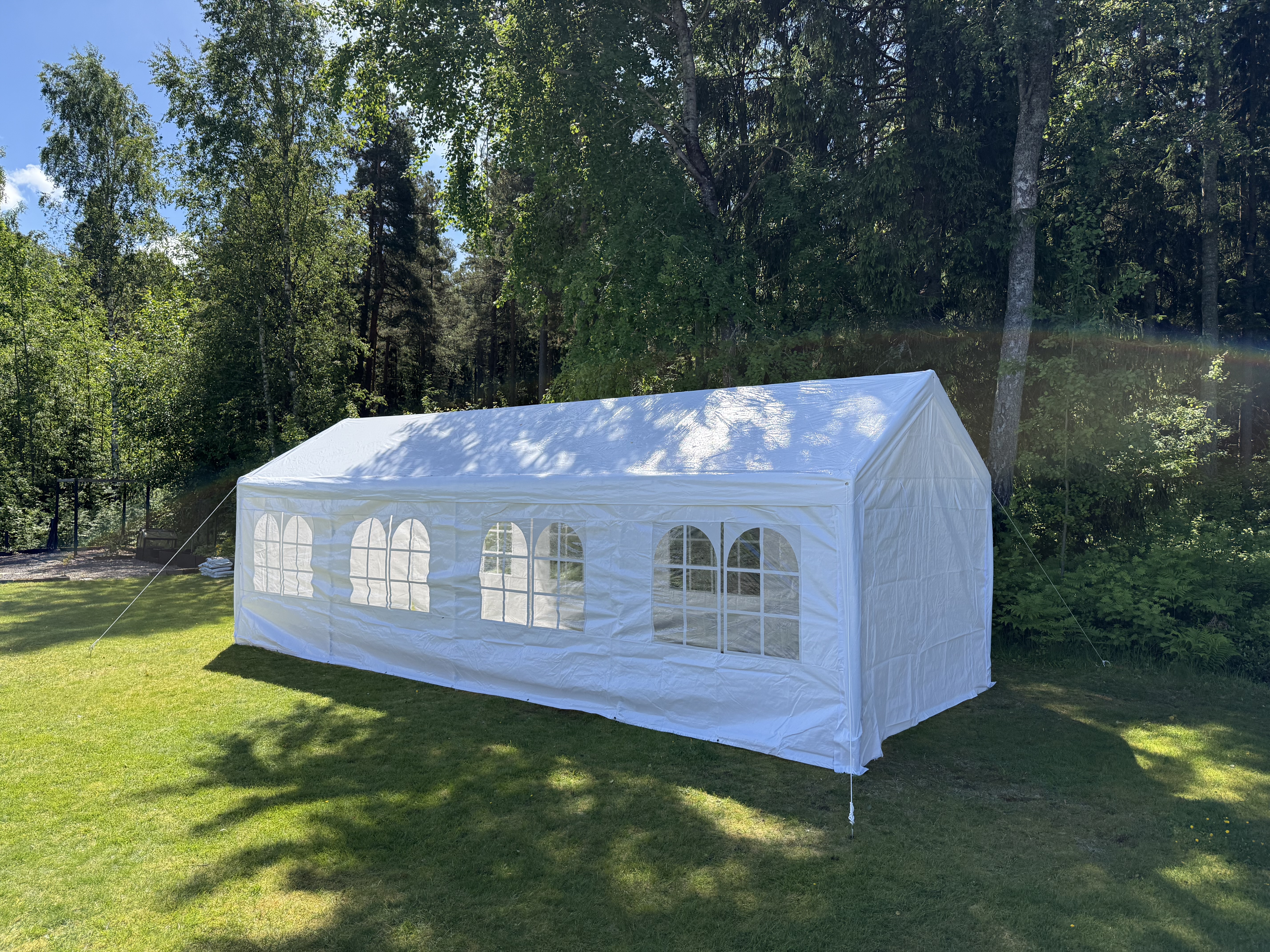 Fint partytält 3x8 meter
