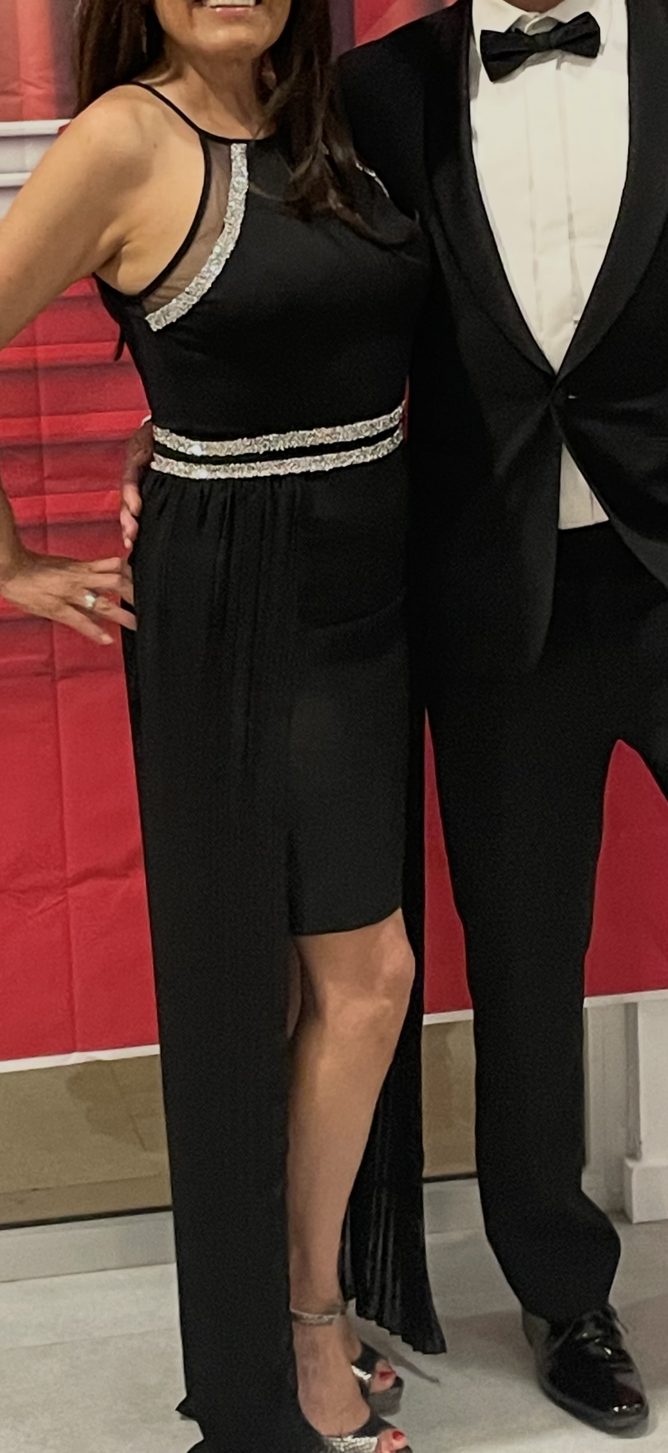 Festklänning svart s/m