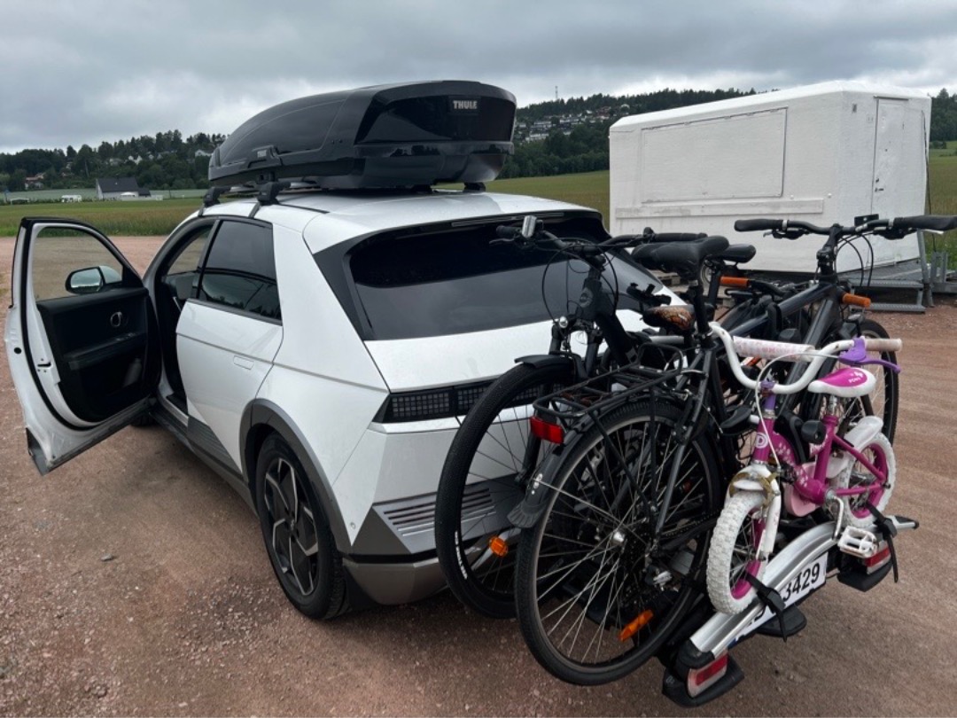 Thule sykkelstativ m/adapter