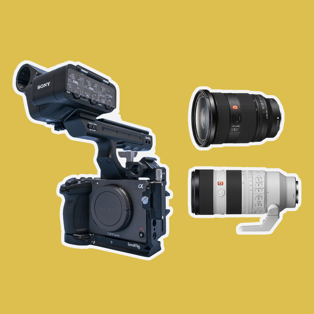 Sony fx3 kit + sony 24-70 gm ii + sony 70-200 gm ii 