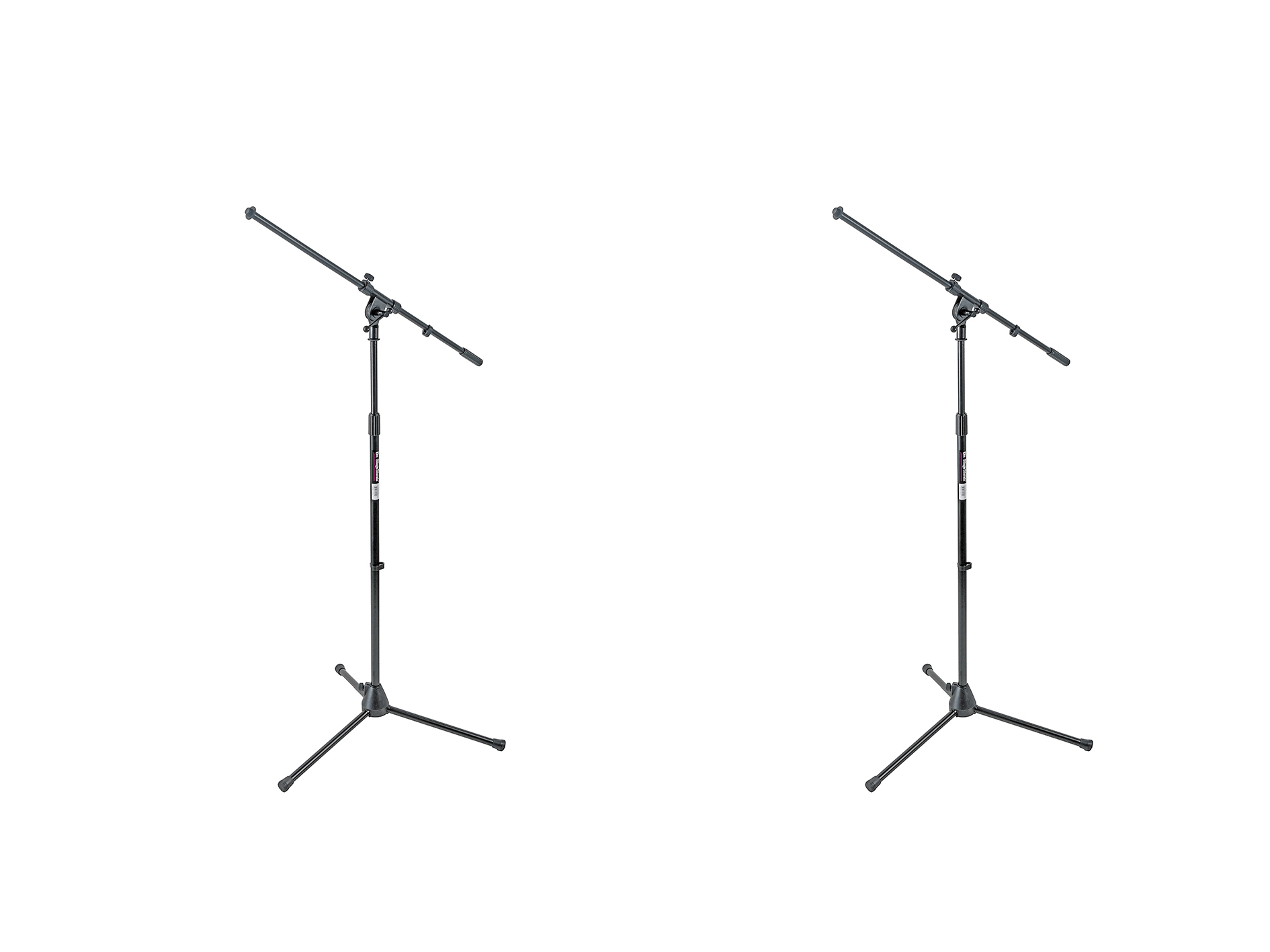 2x microphone stands