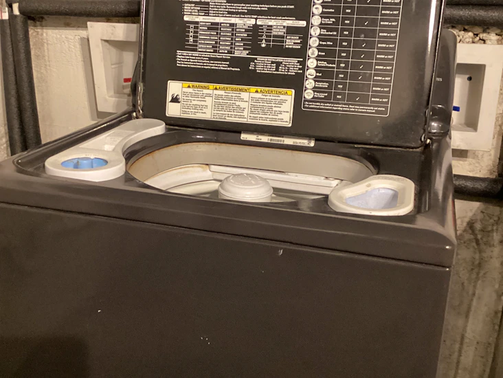 Full size washer and dryer