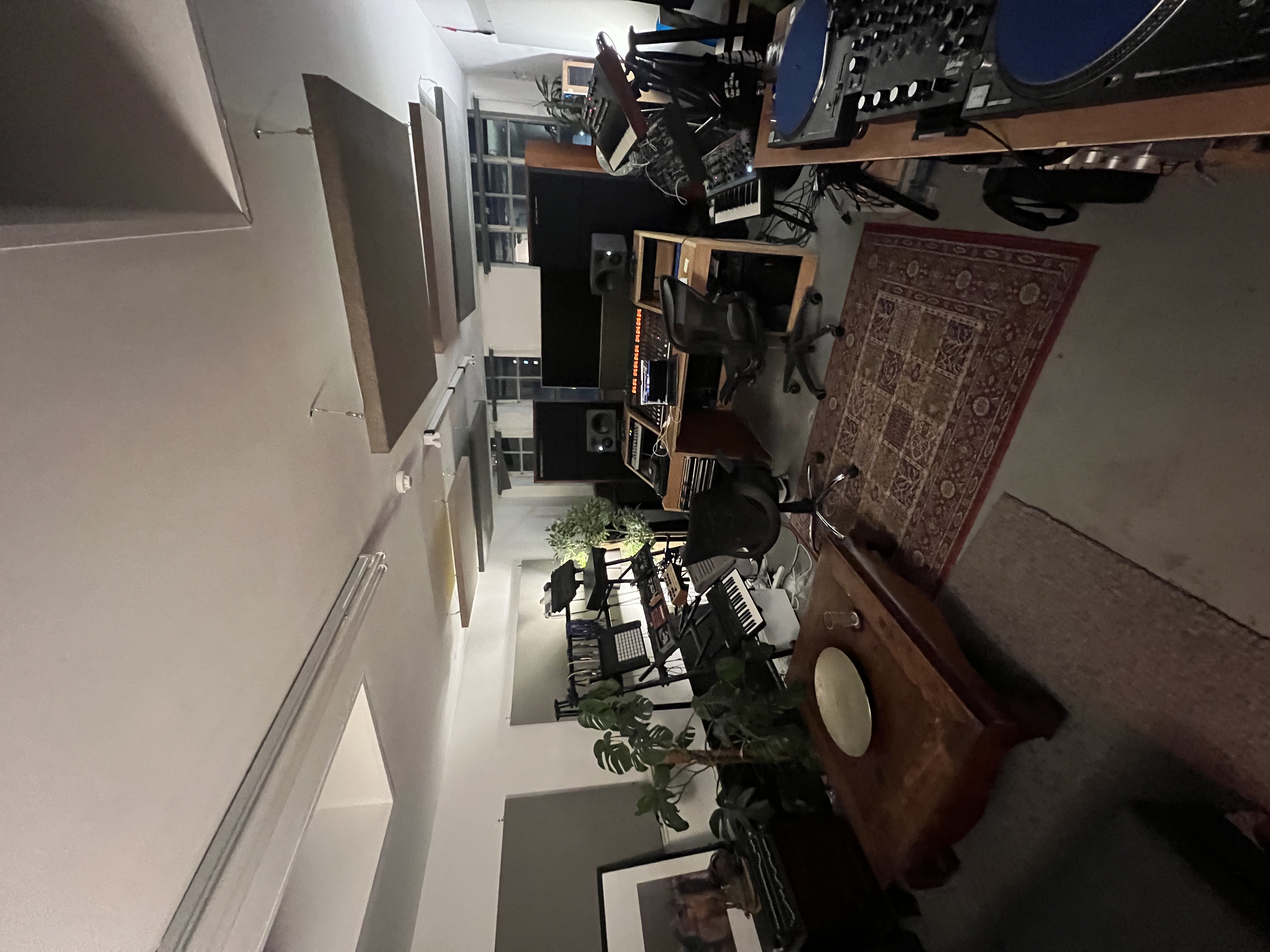 Music production studio