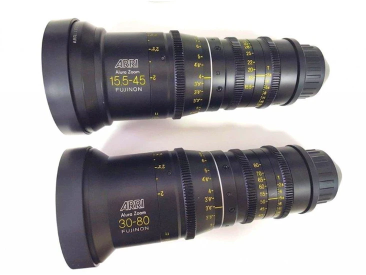 Arri x fujinon alura zoom 2 set 15.5mm - 45 & 30mm - 80mm