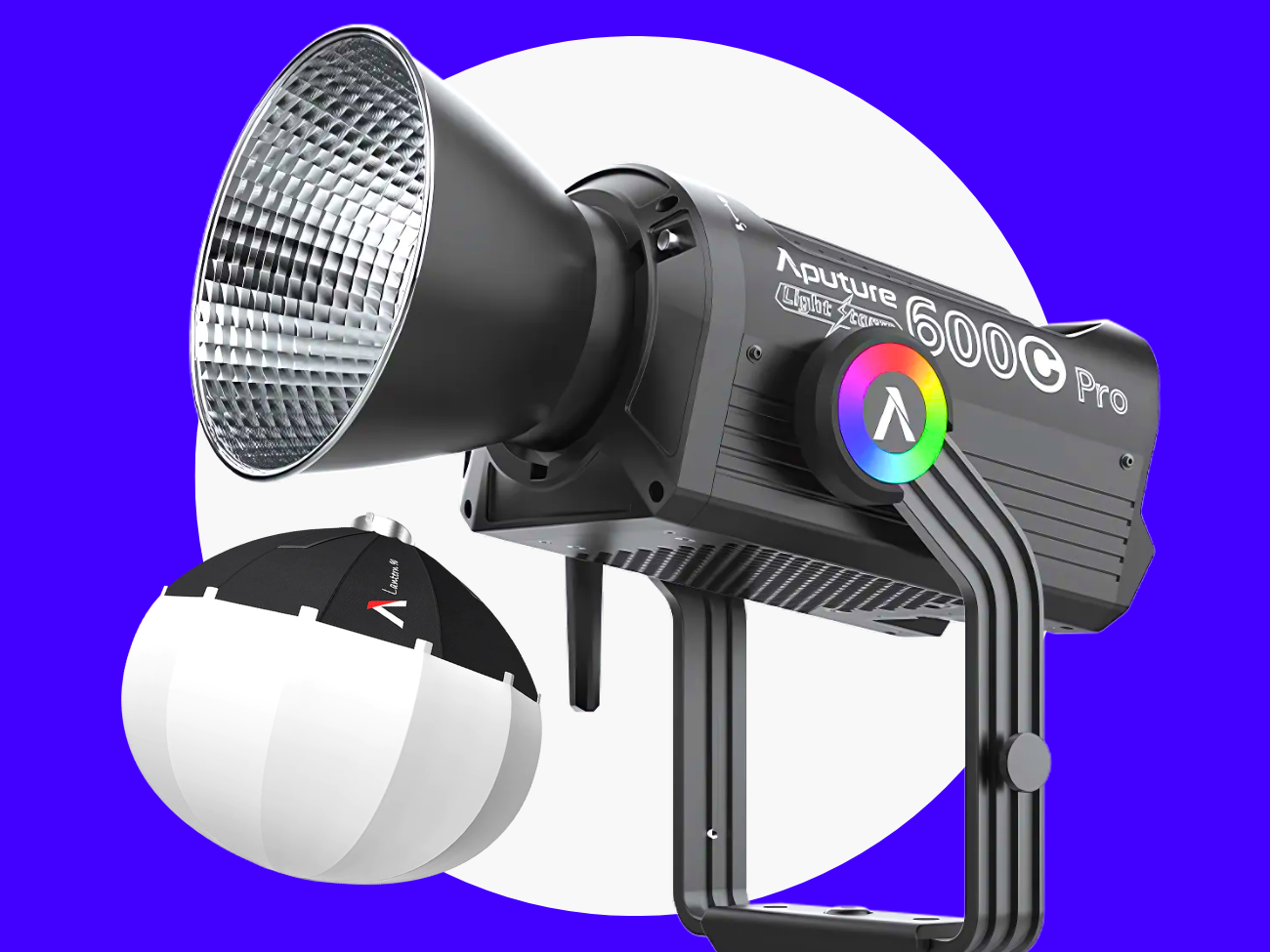Aputure ls 600c pro rgbww led light  + lantern 90