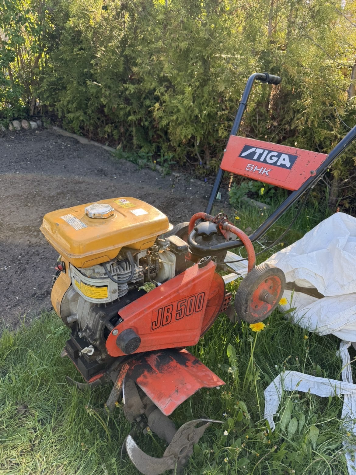 Stiga jb 500 jordfräs