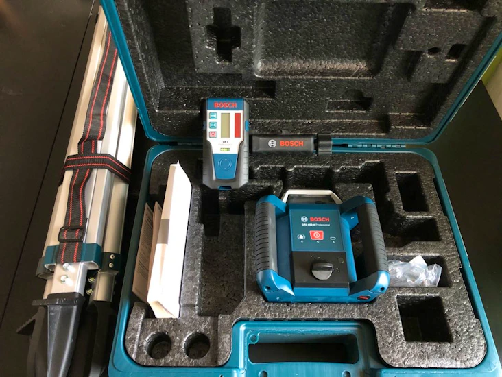 Bosch grl 400 pro rotationslaser med stativ