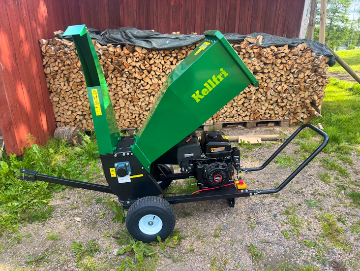 Flishugg bensindriven