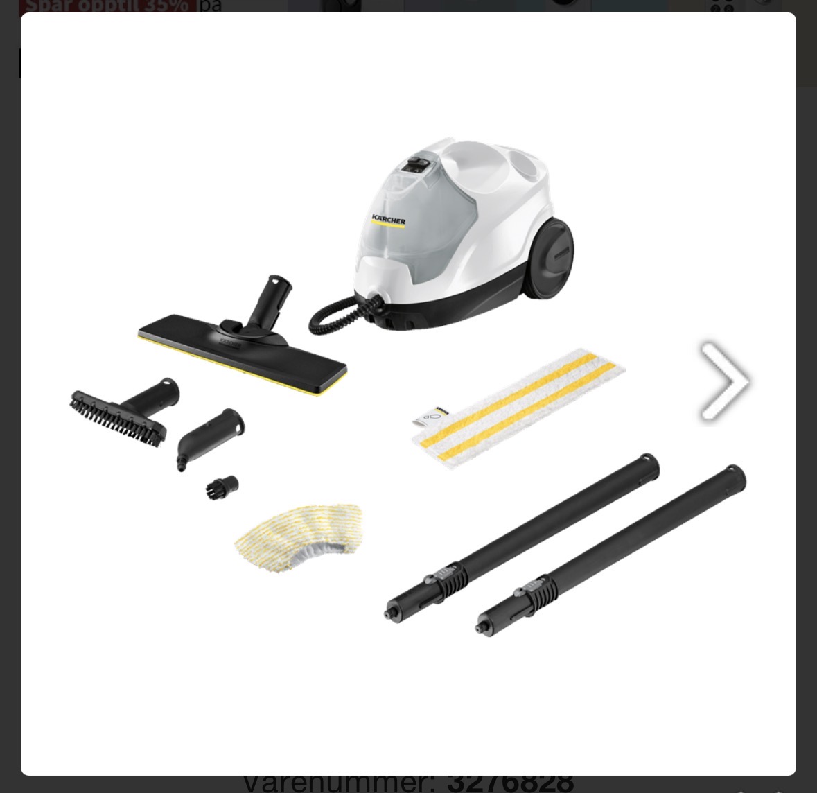 Kärcher damprenser sc 4 easyfix steam cleaner