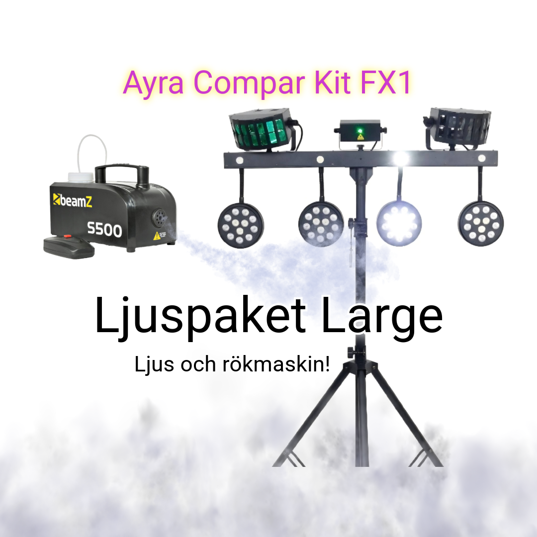 Paket large med ljus och rök