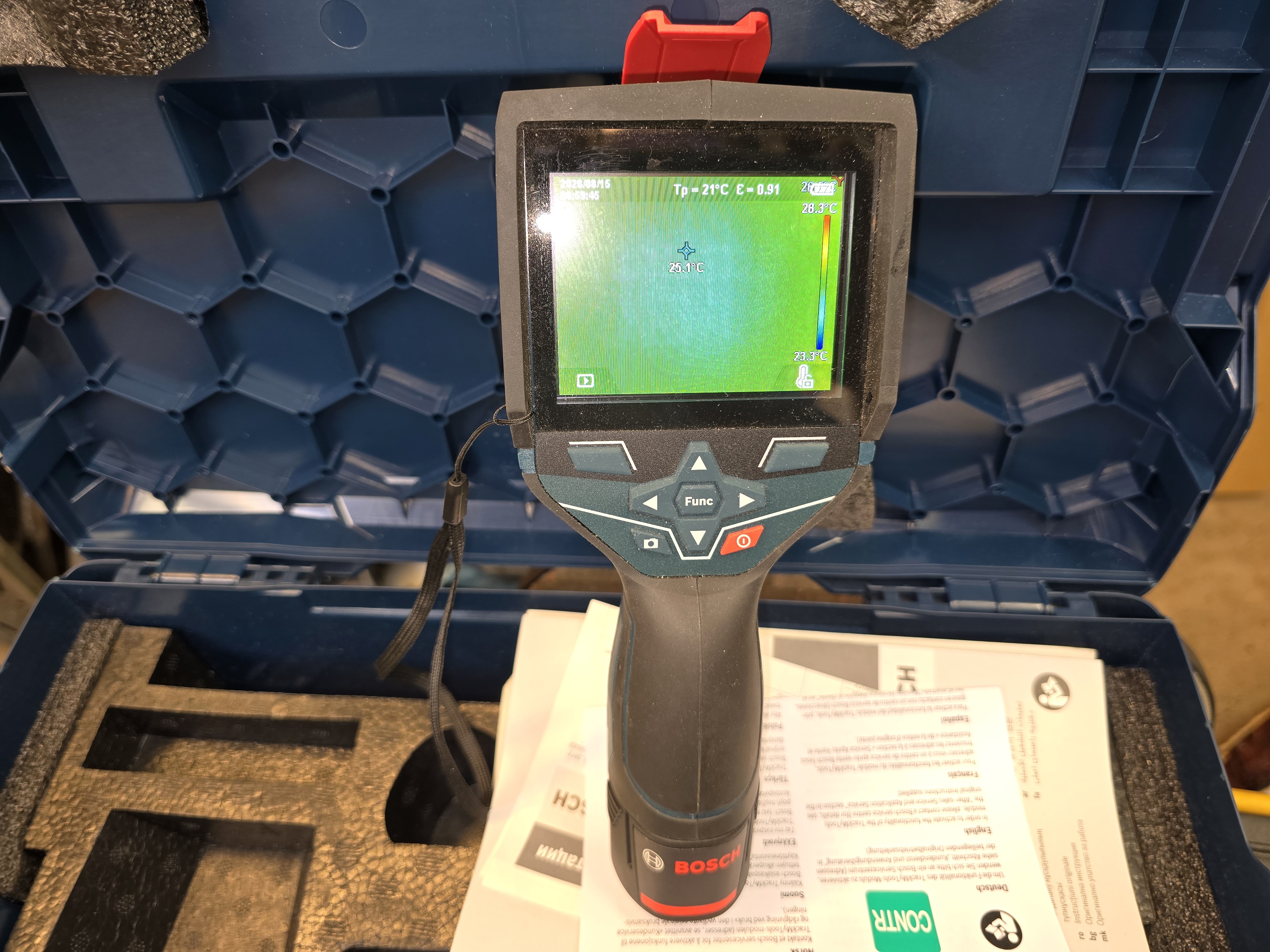Professionell värmekamera bosch gtc 400c