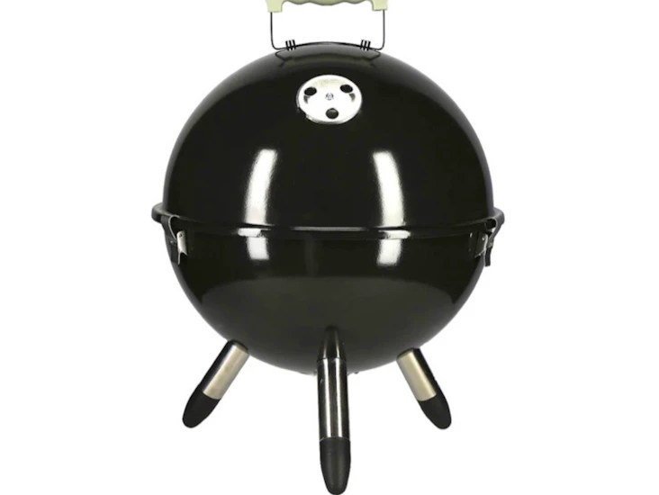 Bärbar klotgrill med grilltång!